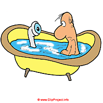 Bain douche clipart gratuit