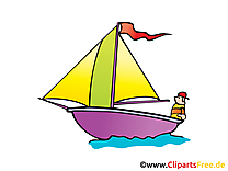 Bateau clipart gratuit - Mer dessins gratuits