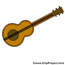 Guitare images gratuites – Musique clipart gratuit