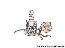 Parfum illustration - Rose images gratuites