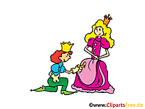 Prince illustration - Princesse  images gratuites