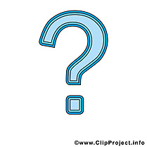 Question illustration gratuite clipart