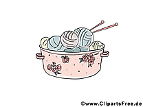 Tricotage illustration - Rayons images gratuites