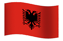 Albanie dessin - Drapeau à télécharger
