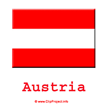 Autriche drapeau clipart gratuit