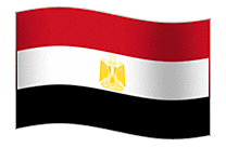 Égypte clip art – Drapeau gratuite