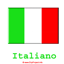 Italie drapeau clipart gratuit