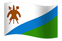 Lesotho cliparts gratuis - Drapeau images