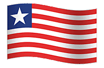 Liberia dessin - Drapeau clip arts gratuits