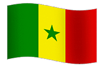 Sénégal dessin - Drapeau clip arts gratuits