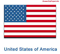 USA drapeau clipart gratuit