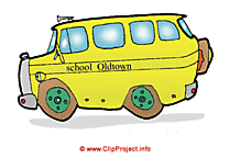 Autobus scolaire clipart gratuit