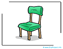 Chaise dessins gratuits – École clipart