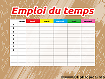 cole dessin gratuit – Horaires de cours image