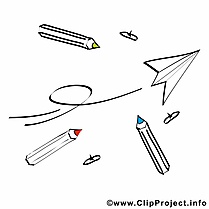 Fourniture scolaire image gratuite – École clipart