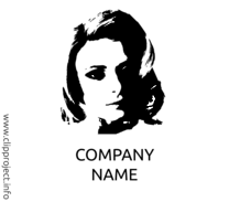 Femme logo illustration à télécharger gratuite