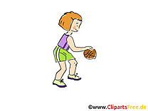 Basket-ball clip art gratuit – Enfant images gratuites