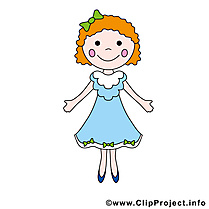 Petite fille image gratuite cliparts