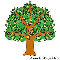 Arbre clip art à télécharger – Été gratuite