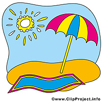 Parasol clip art à télécharger – Été gratuite