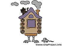 Cabane clip art gratuit – Conte de fées images