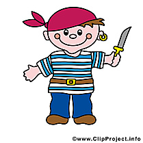 Pirate images - Couteau clip art gratuit