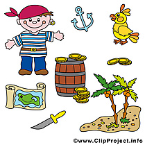 Pirates images - Perroquet dessins gratuits