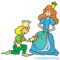 Princesse prince clip art gratuit – Conte de fées images