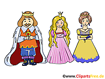 Princesses image gratuite – Conte de fées clipart