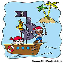 Vaisseau image gratuite - Pirates cliparts