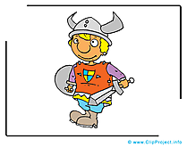 Viking clip arts gratuits – Conte de fées illustrations