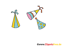 Chapeau de fête dessins - Soirée clipart gratuit