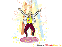 Danse image à télécharger - Soirée clipart