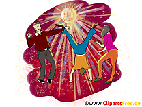 Discothèque dessins gratuits - Soirée clipart gratuit