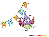 Hibou illustration - Fête images gratuites