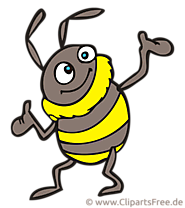 Abeille clip art – Ferme gratuite