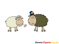 Moutons ferme illustration à télécharger gratuite