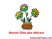 Bonne fête des Mères dessin  clip arts gratuits