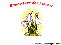 Cliparts gratuis fleurs – Fête des Mères images