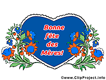 Dessins gratuits coeur – Fête des Mères clipart