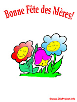 Fete des Meres fleurs telecharger carte postale gratuite