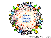 Fleurs clip art gratuit – Fête des Mères images