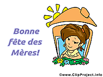 Maison clip art gratuit – Fête des Mères dessin