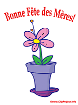 Mere carte de fleur de la Journee gratuitement