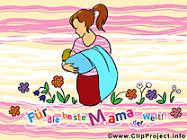 Mère clipart – Fête dessins gratuits