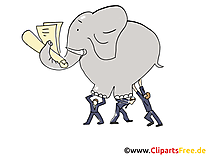 Dessin gratuit éléphant – Finances image