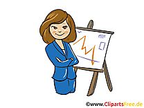 Femme d'affaire clip art gratuit – Finances dessin