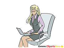 Femme d'affaire clipart – Finances dessins gratuits