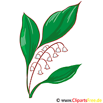 Muguet illustration gratuite – Fleurs clipart