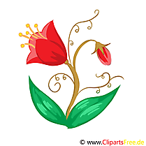 Tulipe clip art gratuit – Fleurs images